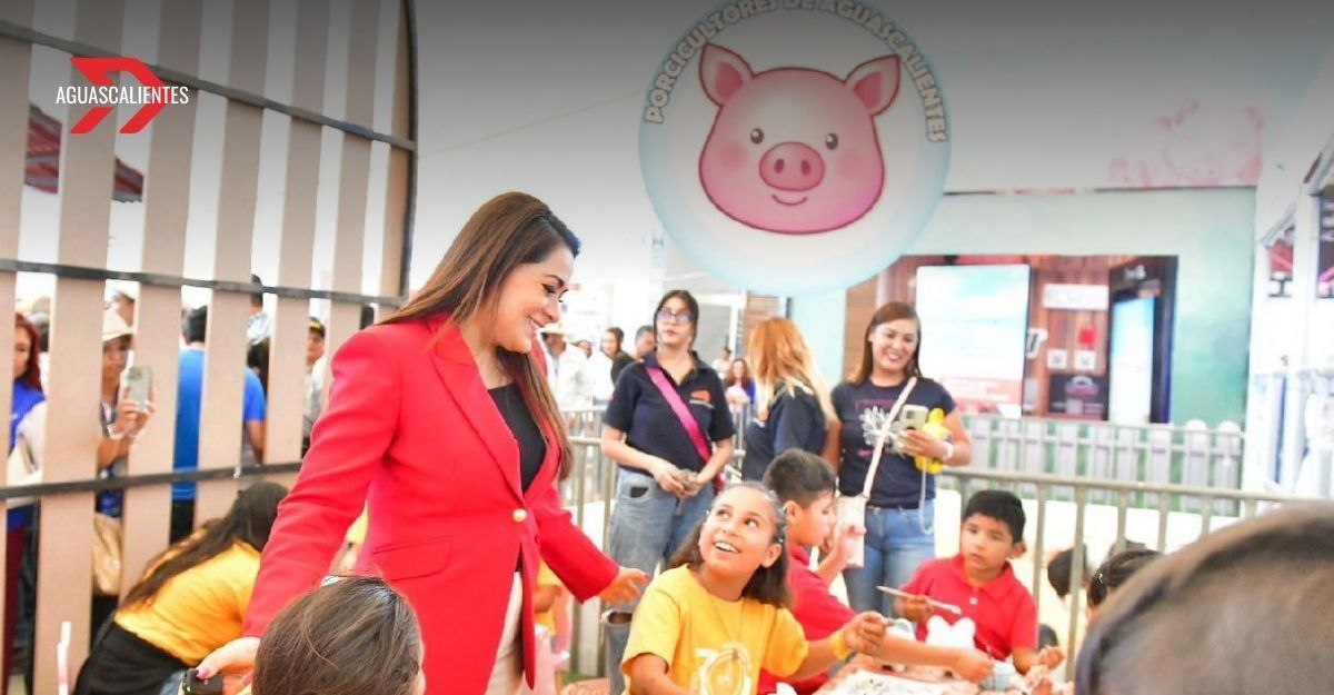 Tere Jiménez da inicio a la Expo Ganadera de la Feria Nacional de San Marcos 2025