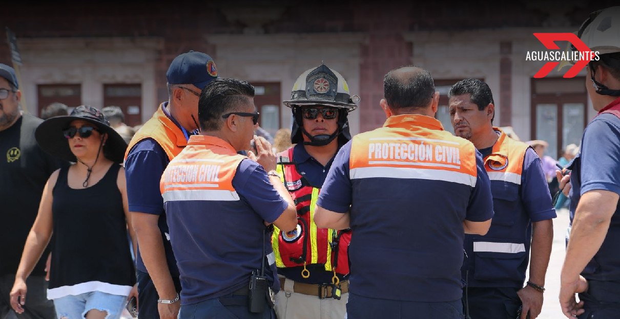Aguascalientes cumple meta en simulacro nacional 2025 con evacuación récord