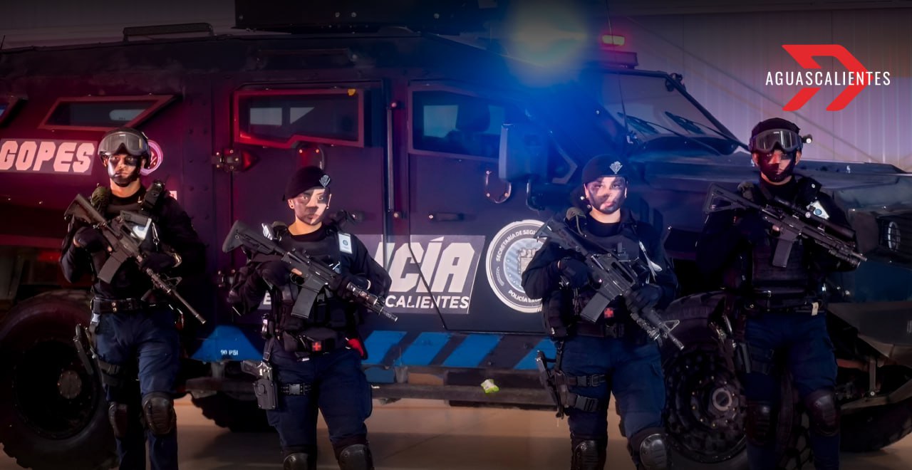 La policía de Aguascalientes destaca por su formación a nivel nacional