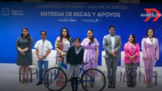 Tere Jiménez y Fundación Telmex entregaron apoyos en Aguascalientes