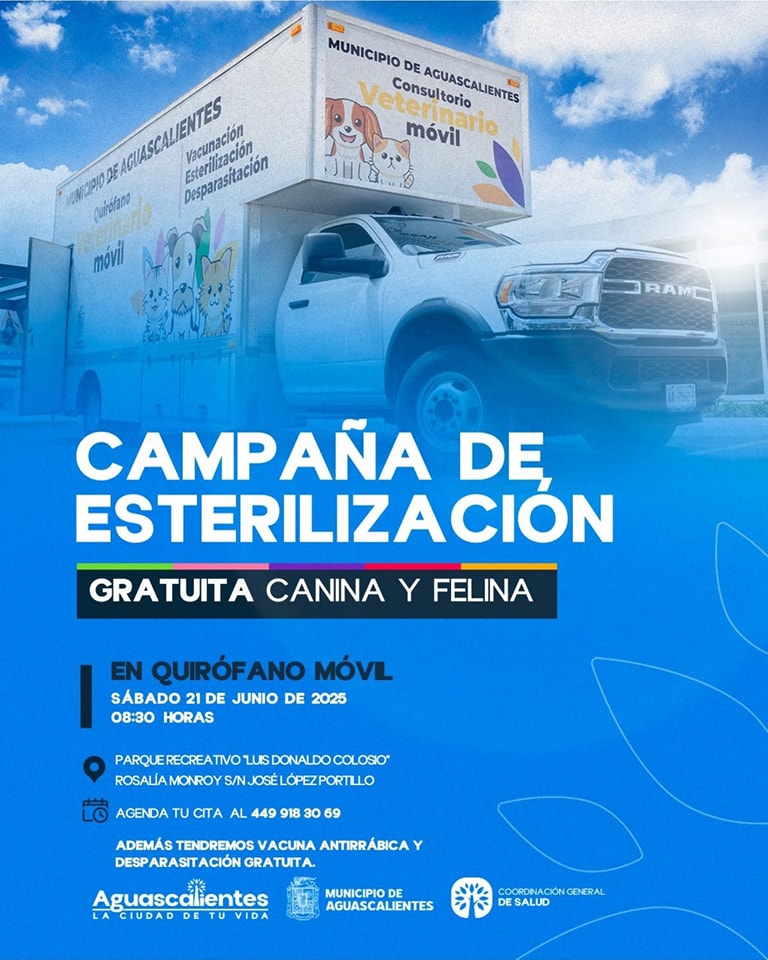 Quirófano Veterinario Móvil Aguascalientes