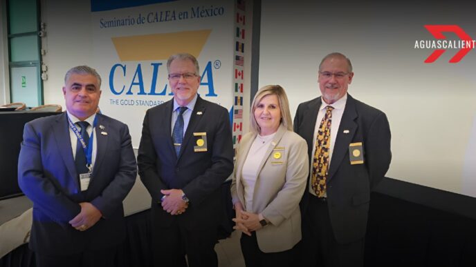 Aguascalientes refuerza estándares internacionales de seguridad con CALEA