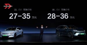 BYD: Carga 400 km en 5 Minutos con su "Super e-Platform"