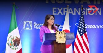 Tere Jiménez encabezó la inauguración de la expansión de la planta japonesa Advanced Composites México