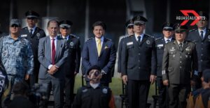 Samuel García toma protesta a 363 cadetes de la Fuerza Civil