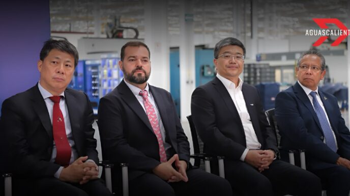 La empresa china NBHX expande su línea de producción en Aguascalientes