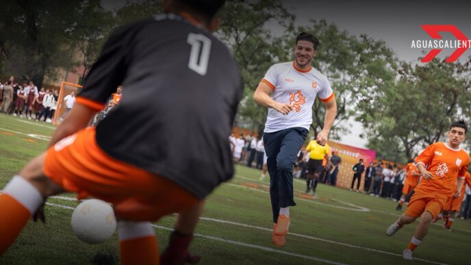 Samuel García cierra el ciclo escolar con la fiebre del Mundialito Ponte Nuevo